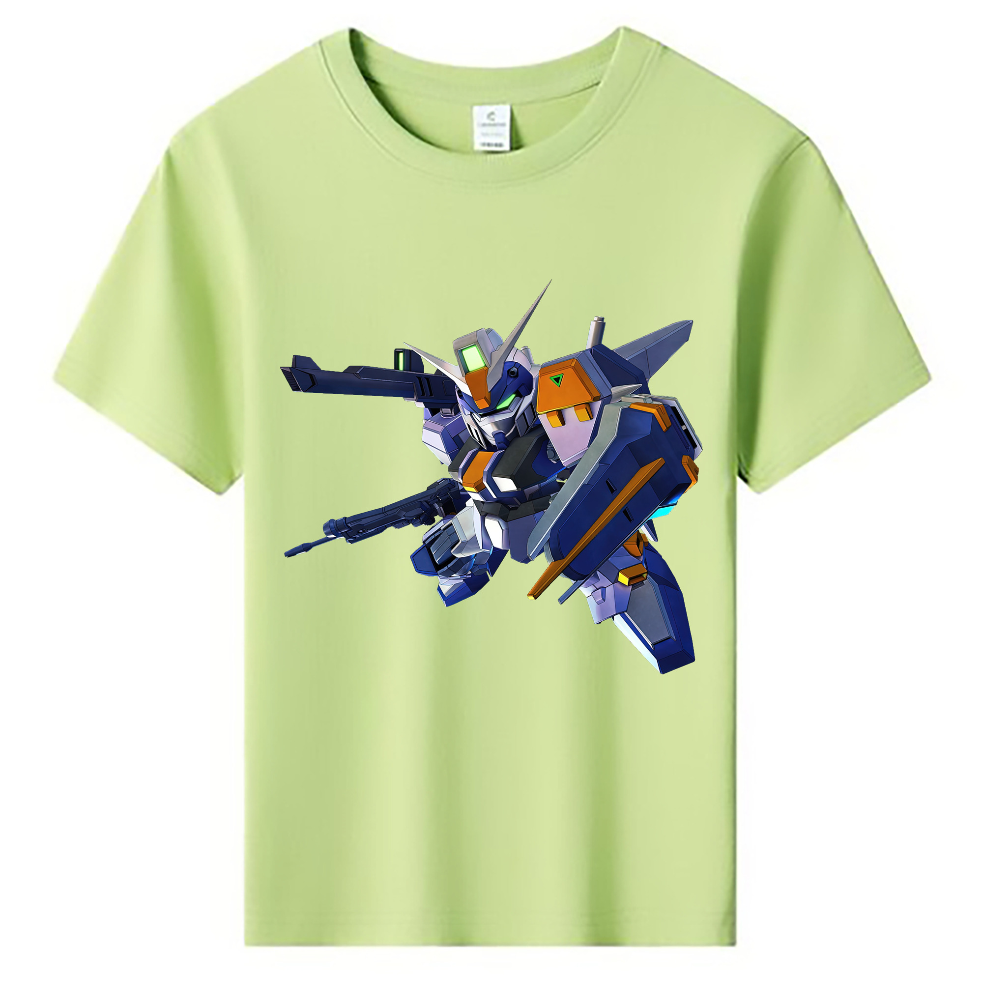 （画像用） 機動戦士ガンダム Mobile Suit Gundam 綿100％キッズTシャツ（フロントプリント）